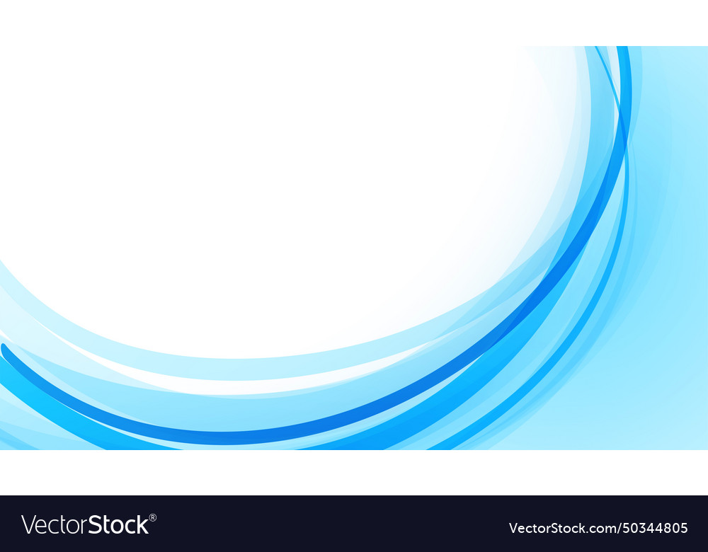 Clean and abstract blue fluid motion background