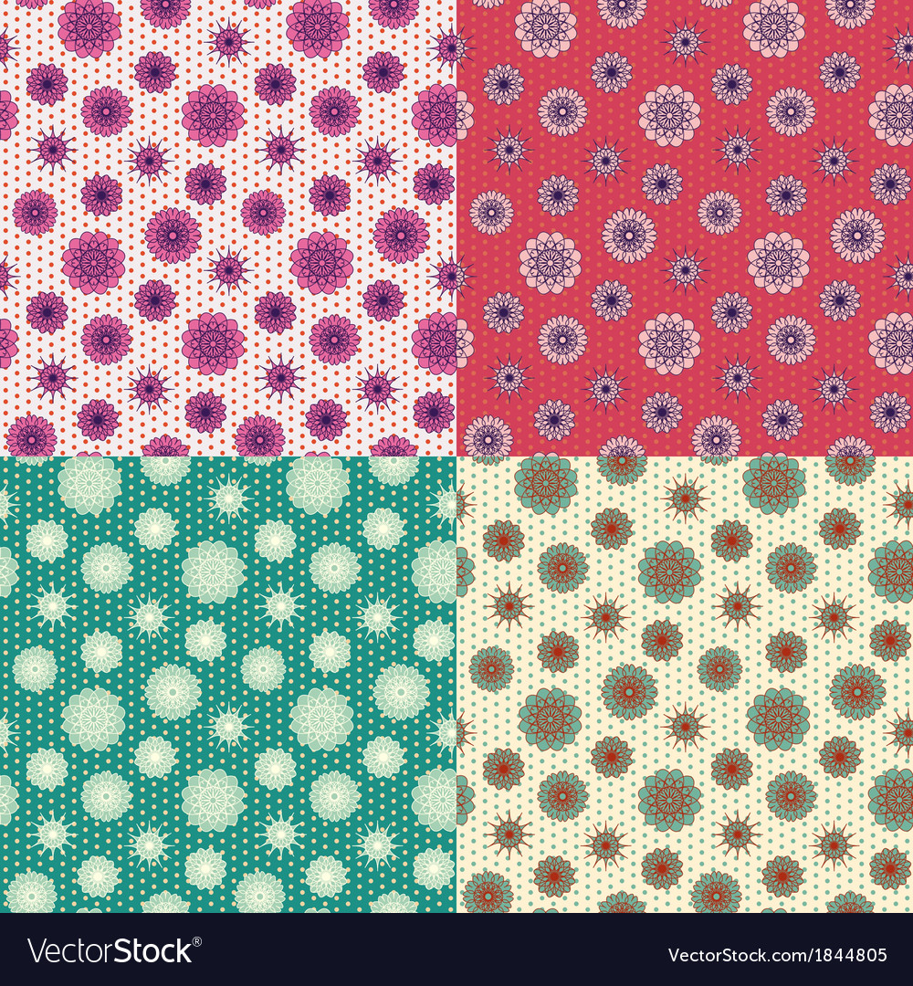 Floral seamless texture