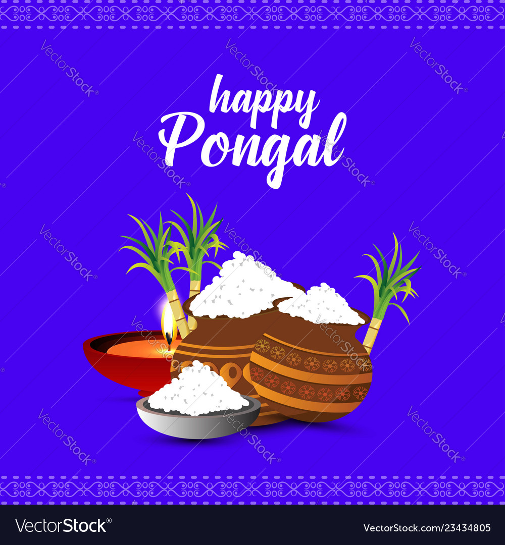 Happy pongal background