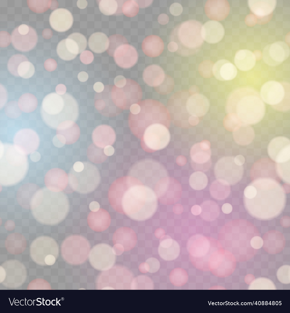 Soft glitter sparkles defocused rays lights bokeh vector image Soft glitter sparkles defocused rays lights bokeh