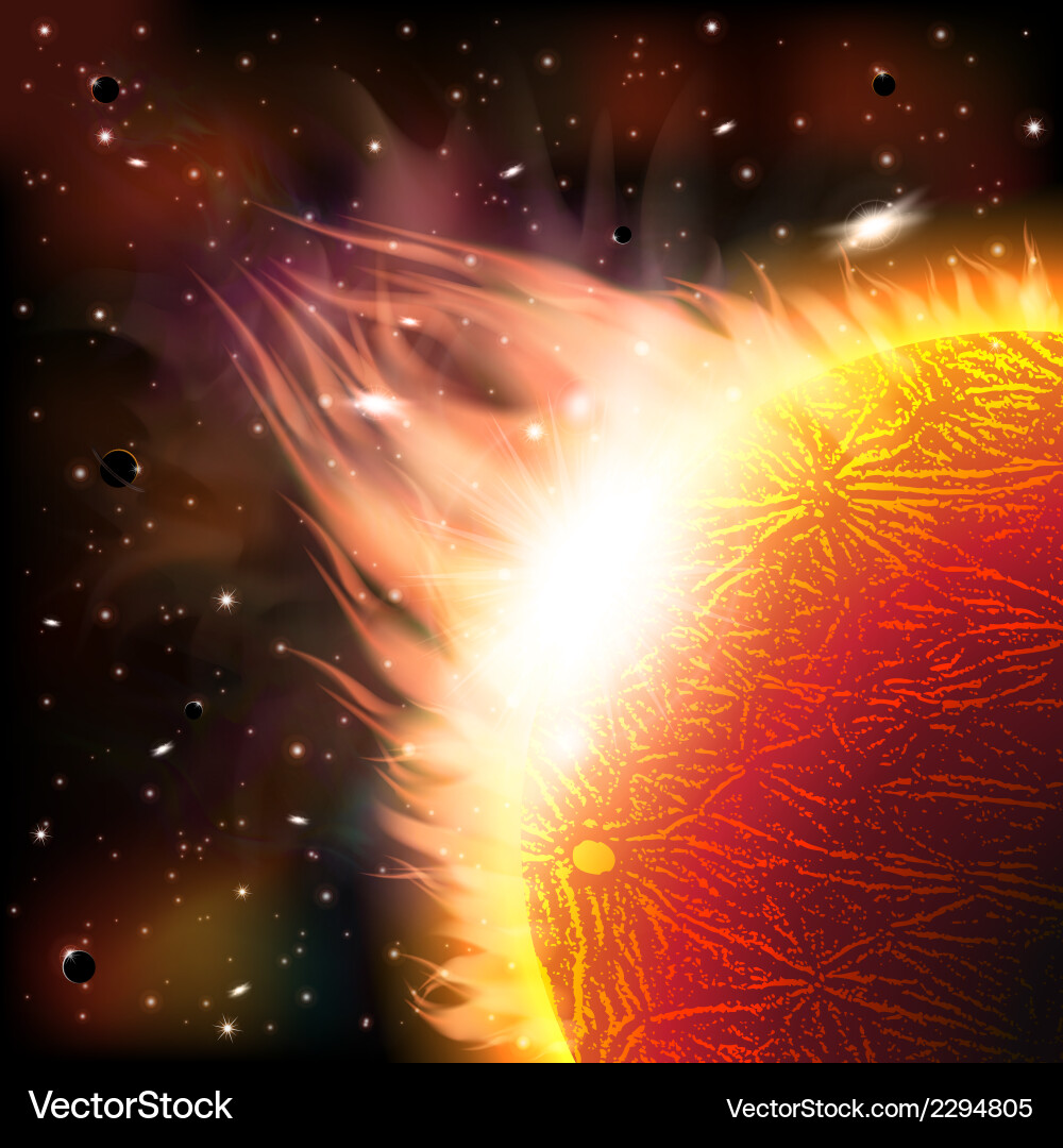 Space background Royalty Free Vector Image - VectorStock