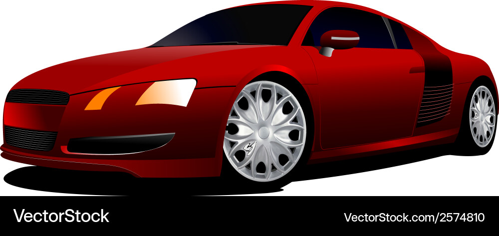 Al 0503 concept car Royalty Free Vector Image - VectorStock