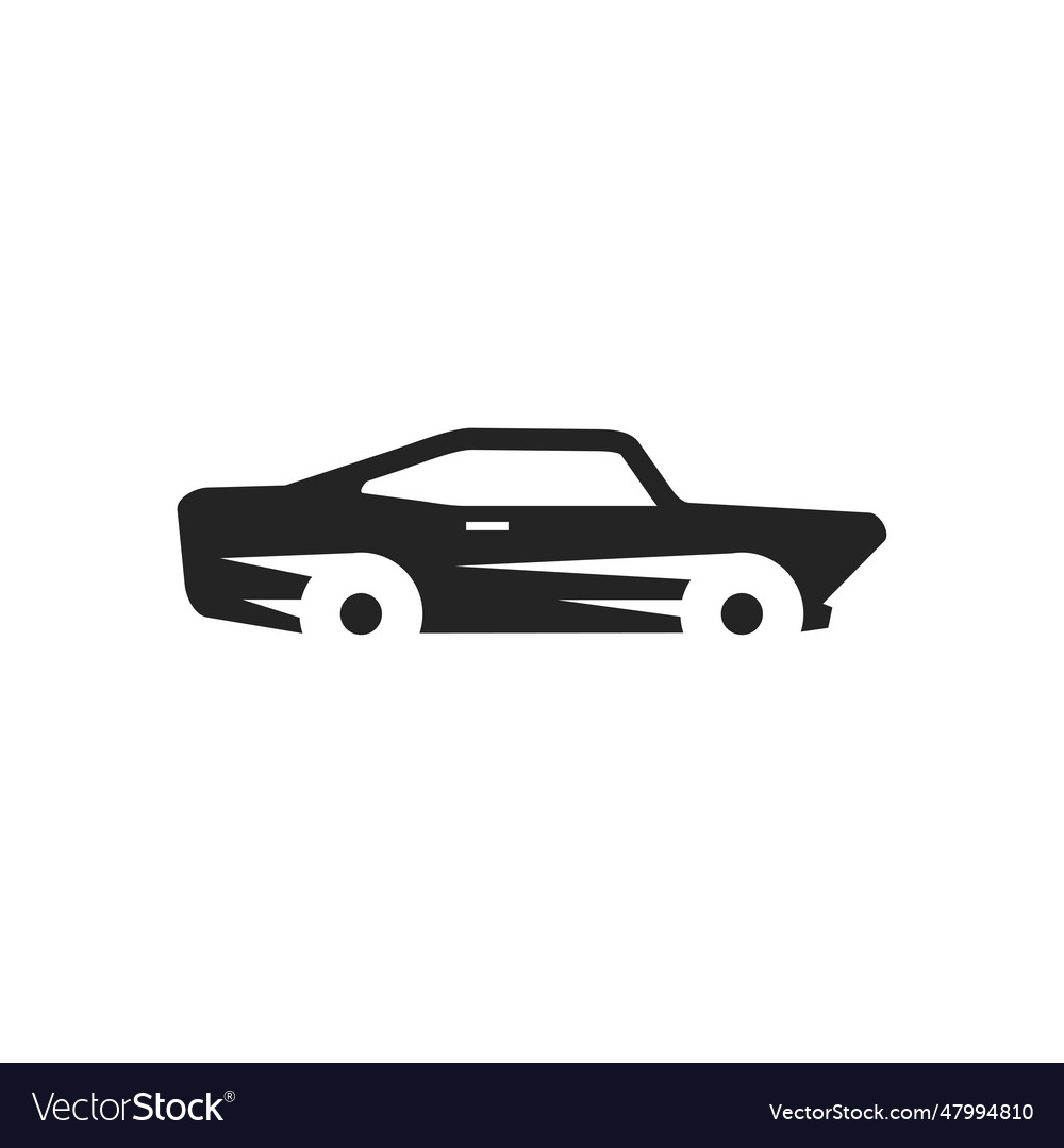 Car logo template icon brand identity isolated