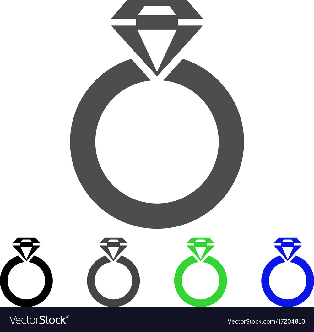 Jewelry ring icon Royalty Free Vector Image - VectorStock
