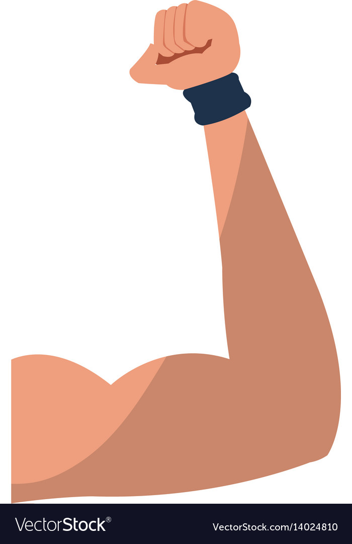 Muscular arm icon