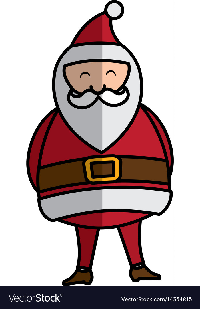 Cute santa claus character Royalty Free Vector Image