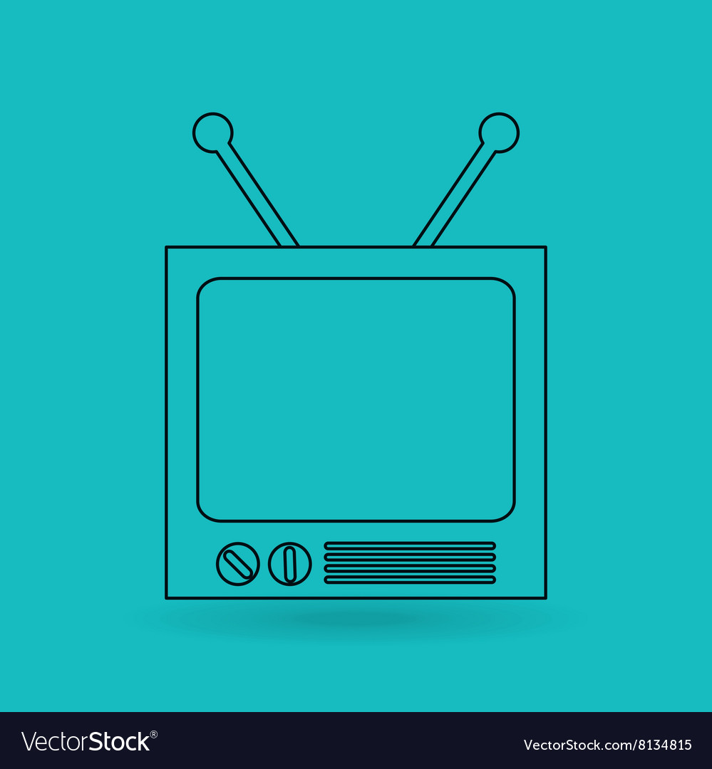 Tv icon design