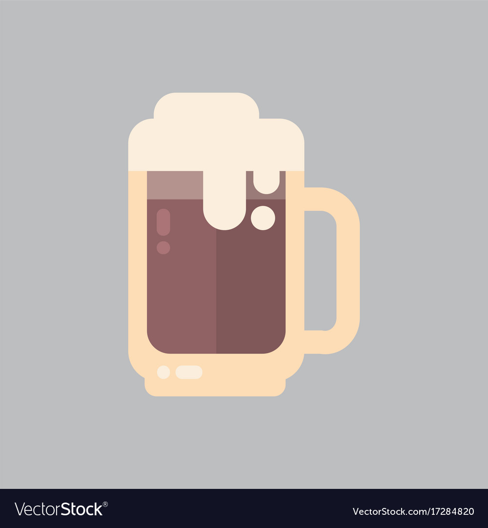 Beer mug icon oktoberfest festival concept
