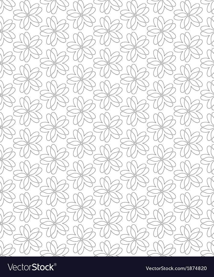 Flowers abstract seamless pattern background