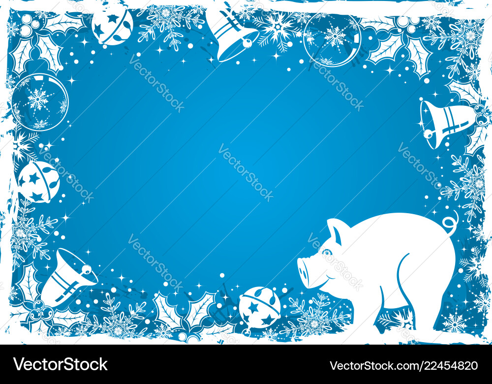 New year frame Royalty Free Vector Image - VectorStock