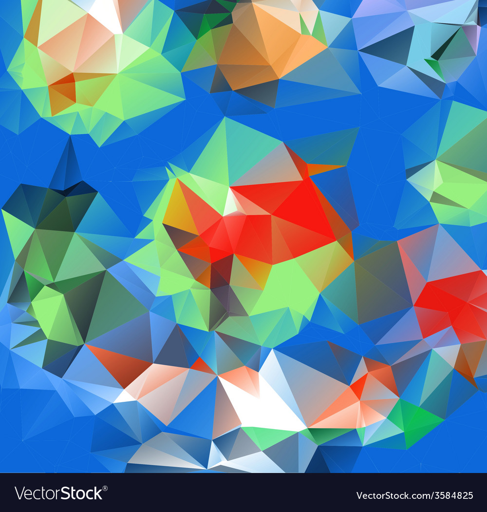 Triangle background pattern of geometric shapes