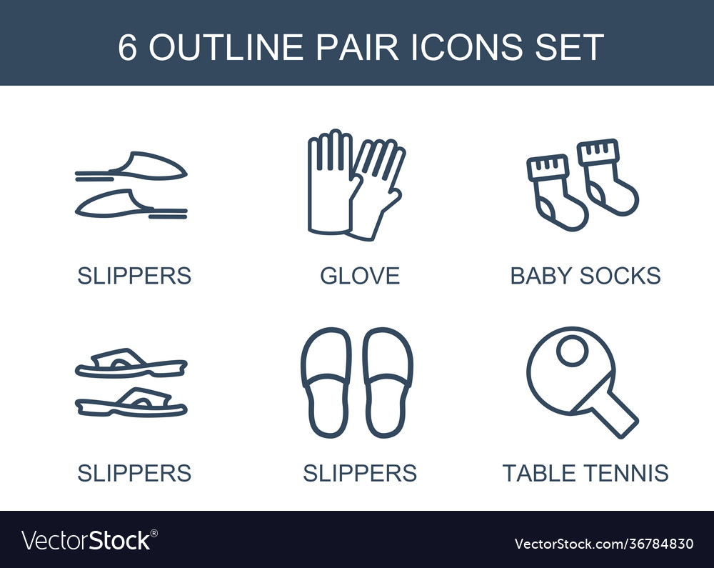 6 pair icons