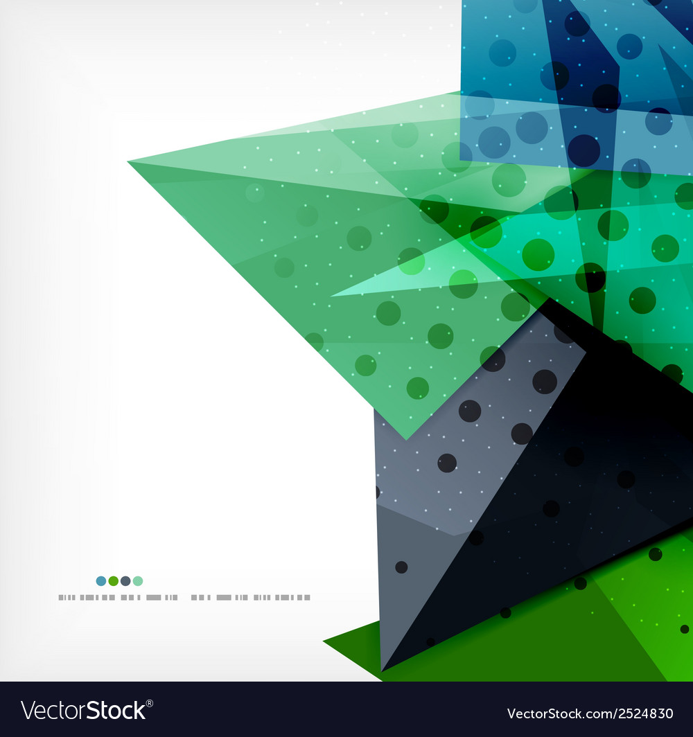 Abstract sharp angles background