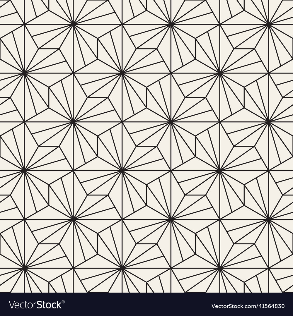 Seamless pattern repeating geometric elements vector image Seamless pattern repeating geometric elements