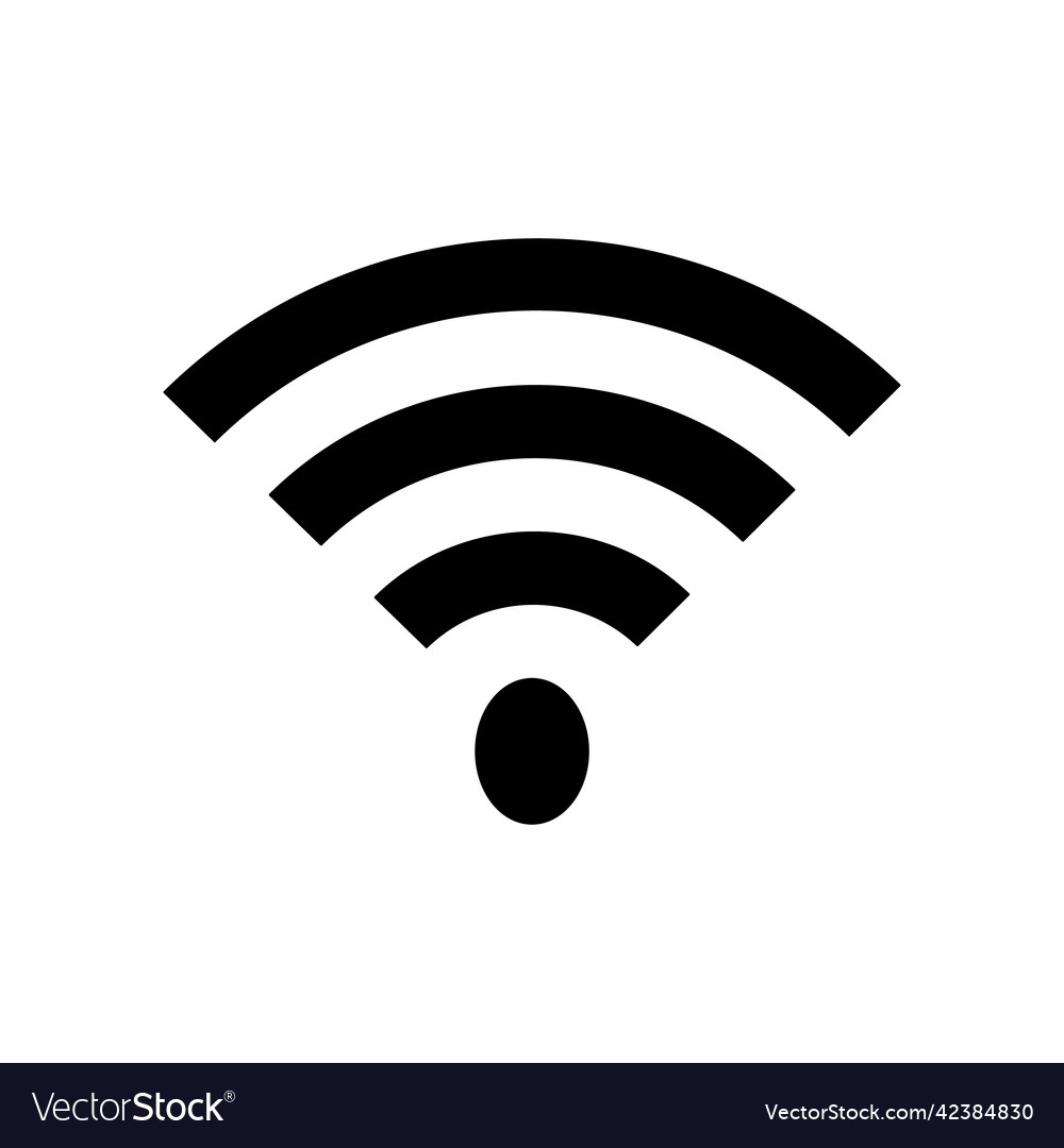 Wi-fi icon phone silhouette