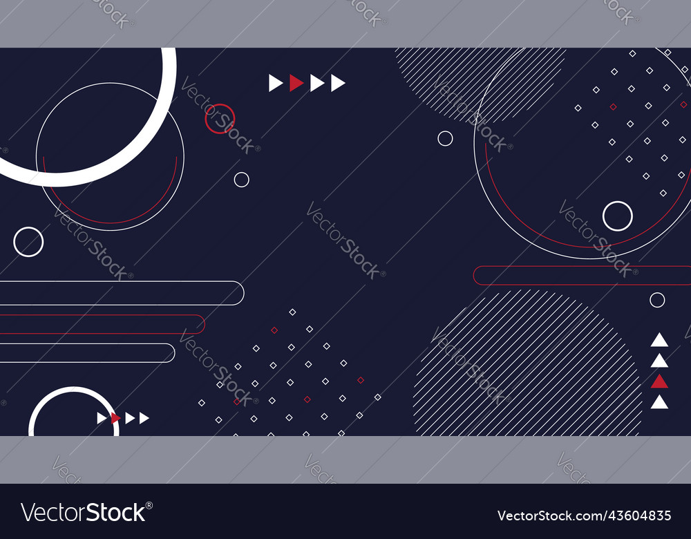 Geometric shape background with modern design