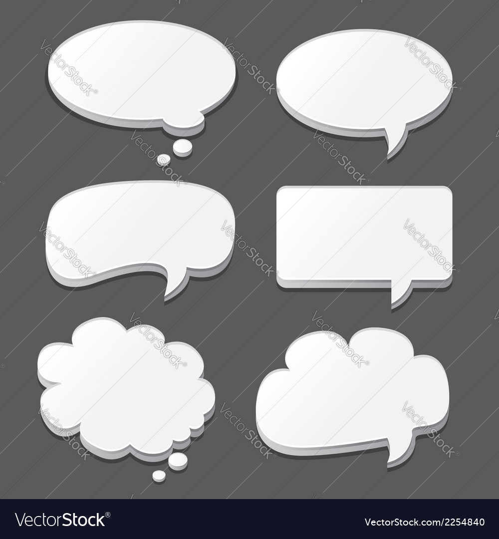 Speech Bubbles Collection