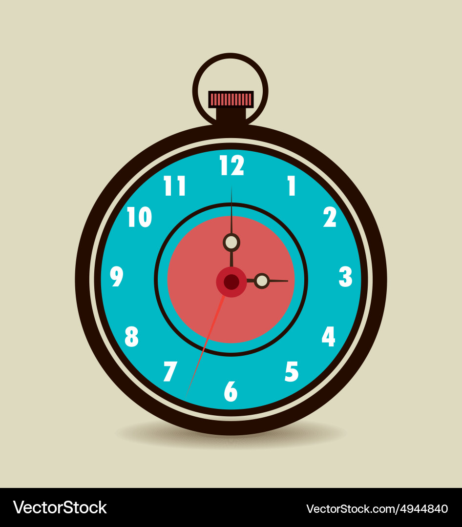 Time design Royalty Free Vector Image - VectorStock