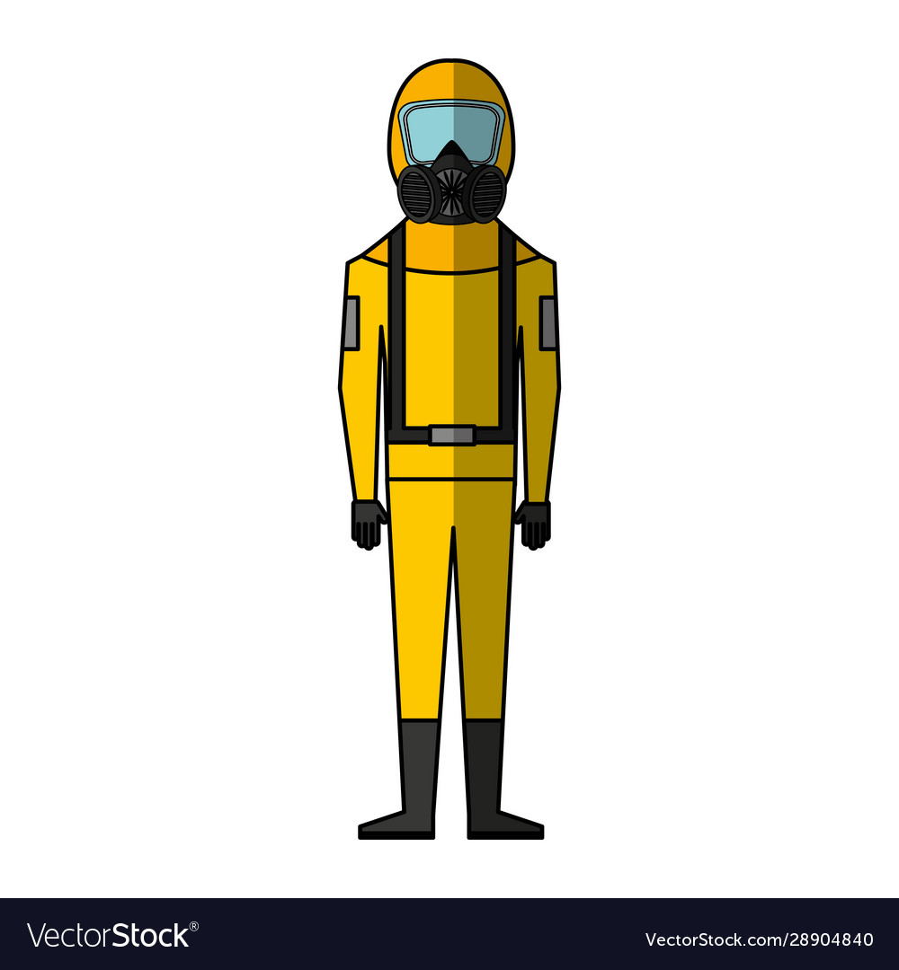 Worker avatar with safety suit