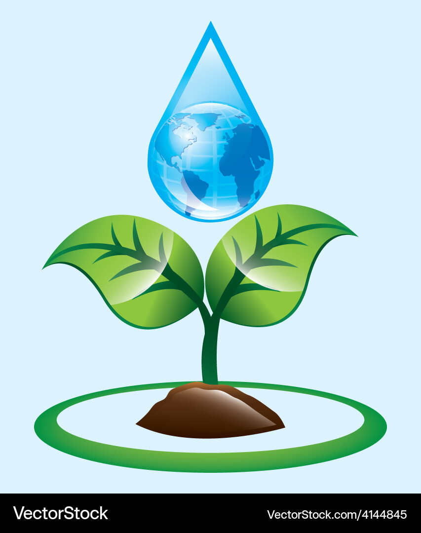 Ecology concept Royalty Free Vector Image - VectorStock