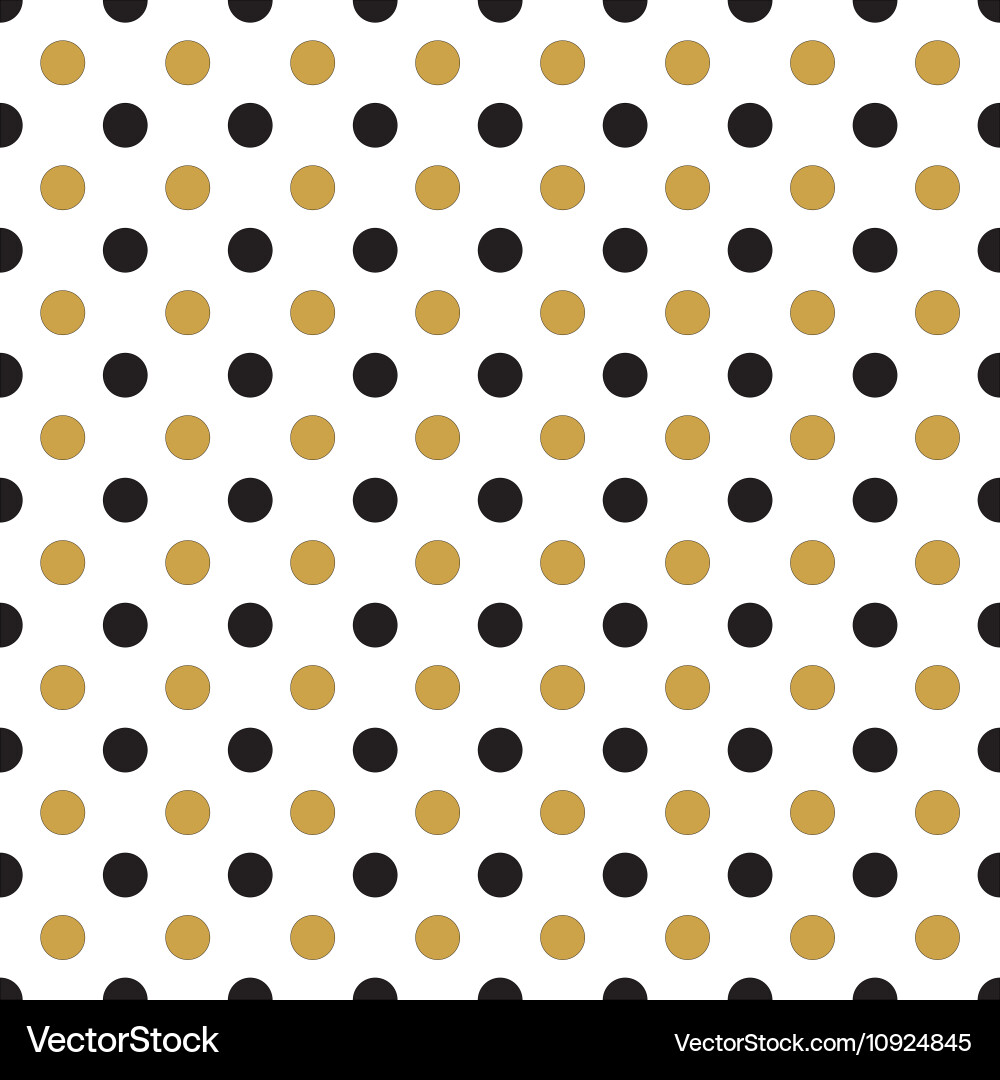 Seamless polka dot pattern Royalty Free Vector Image