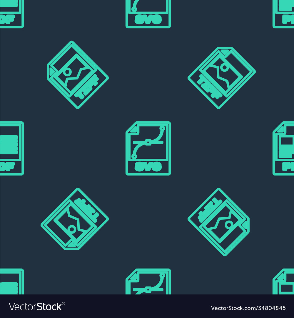 Set line svg file document tiff and pdf vector image Set line svg file document tiff and pdf