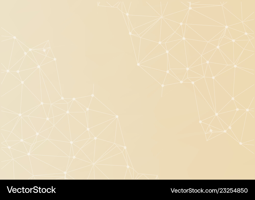 Abstract low poly light technology background Vector Image