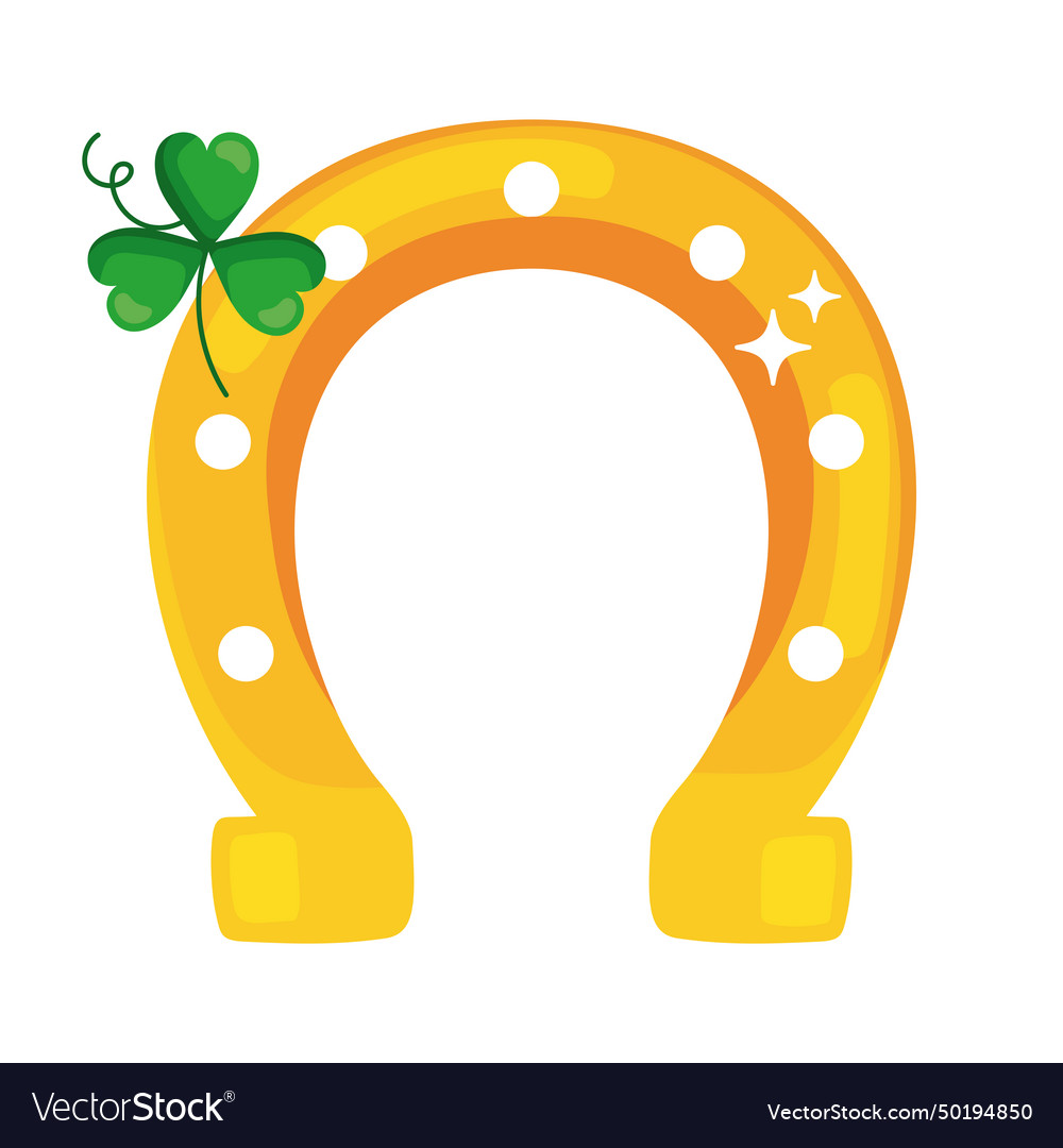 Saint patricks day horseshoe