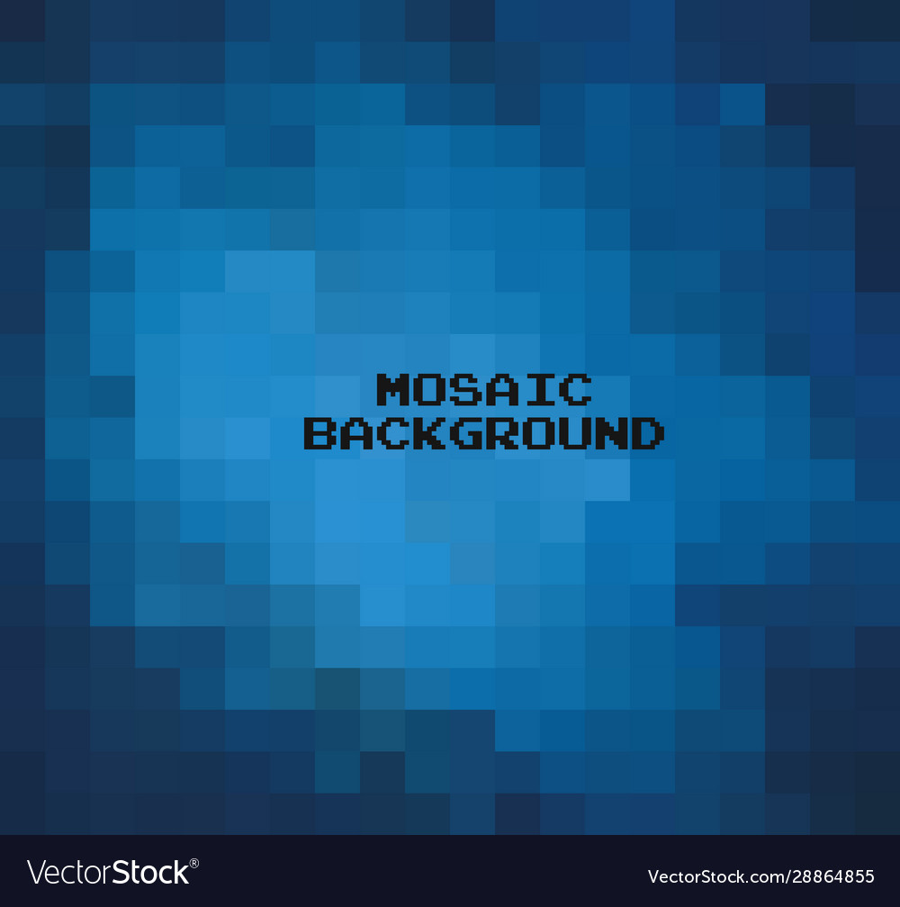 Abstract dark blue geometric background creative Vector Image