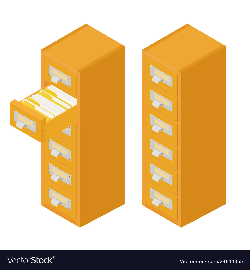 Library or archive reference card catalog