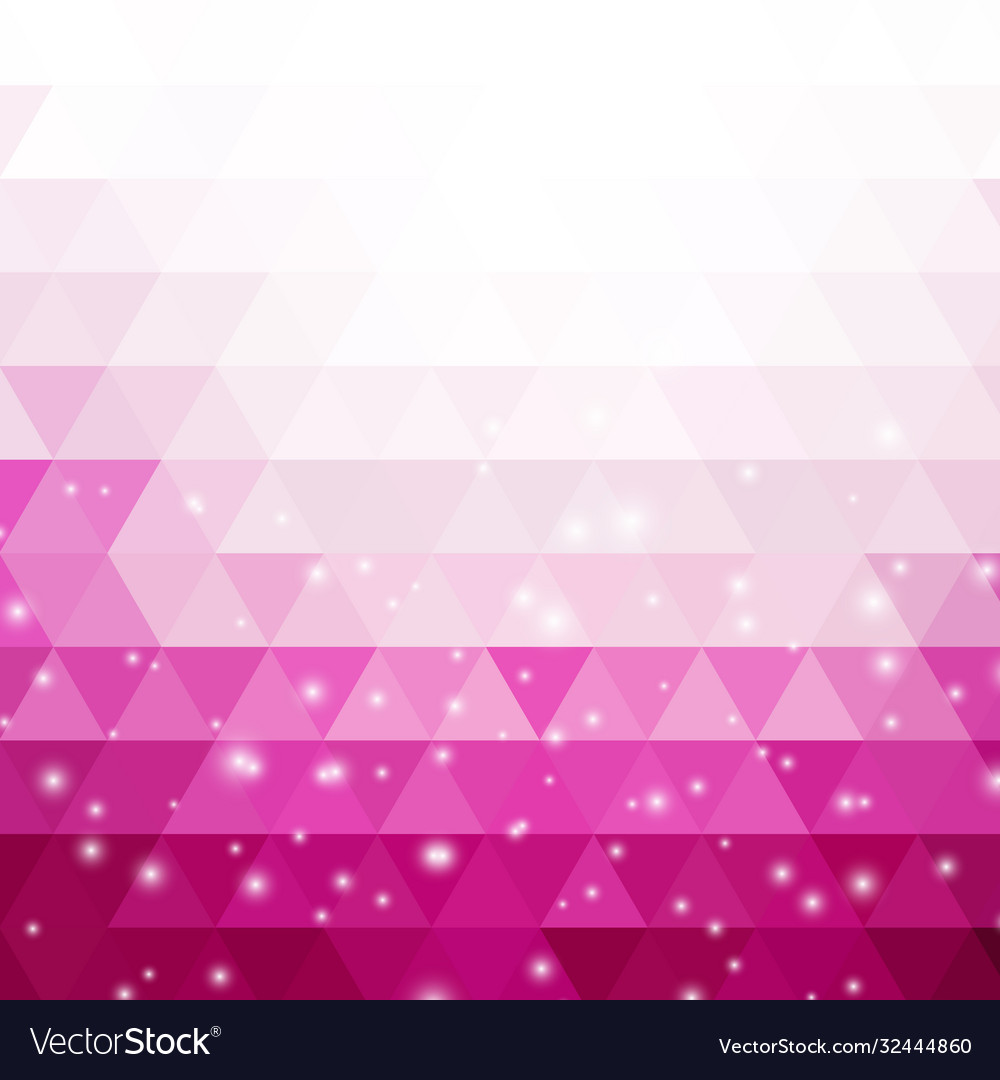 Abstract design geometric pattern pink triangles vector image Abstract design geometric pattern pink triangles
