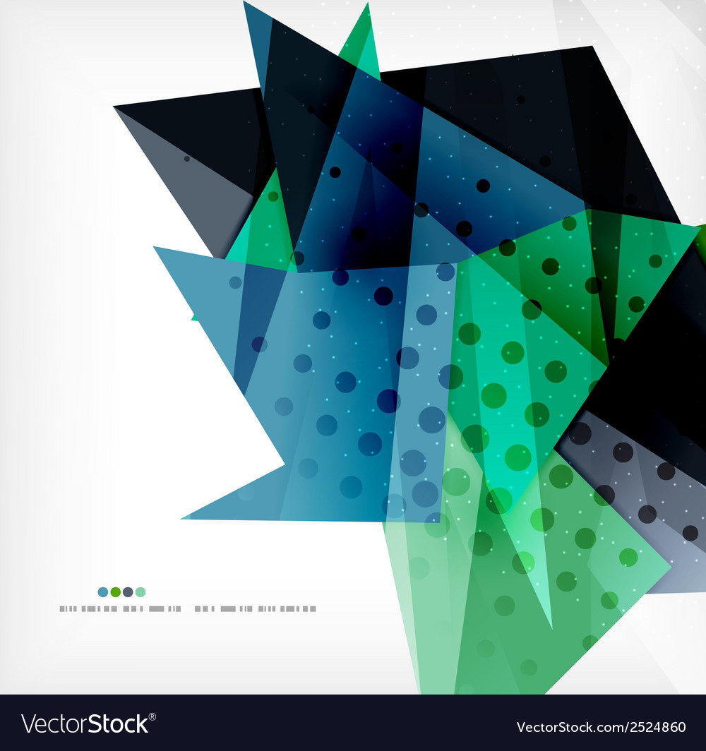 Abstract sharp angles background