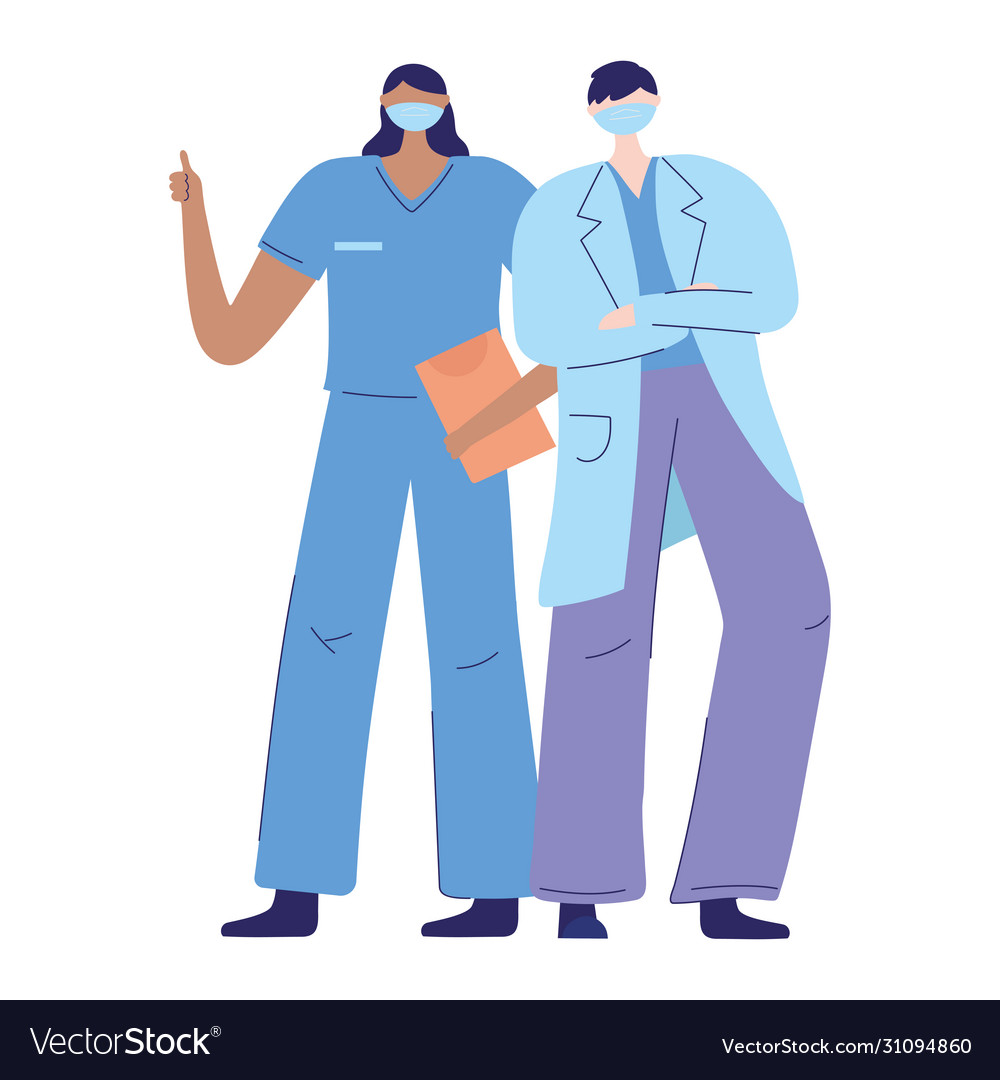 Thanks doctors nurses female nurse and male