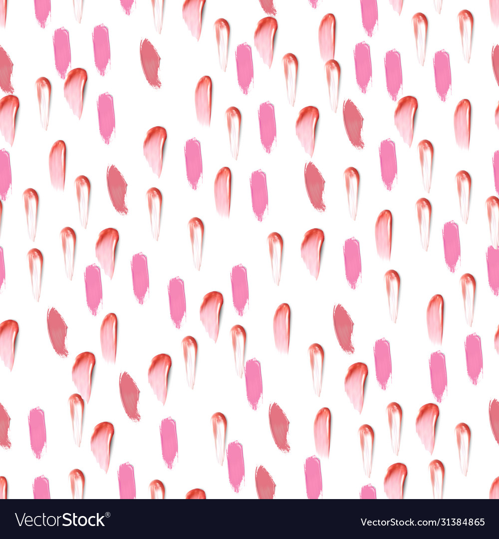 Make up seamless pattern beauty background