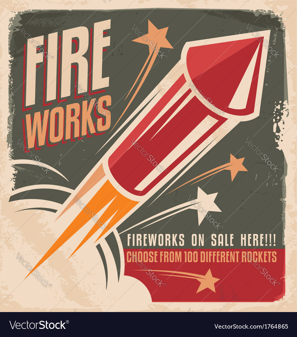 Vintage Fireworks Labels