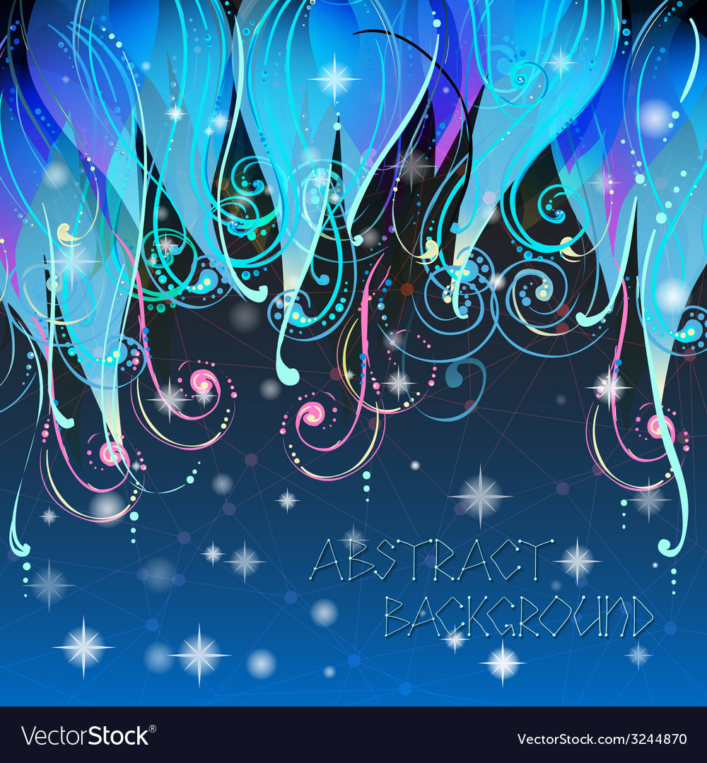 Fairy tale elegant abstract background