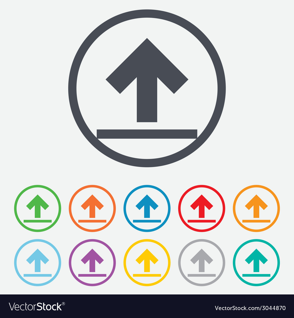 This side up sign icon fragile package symbol
