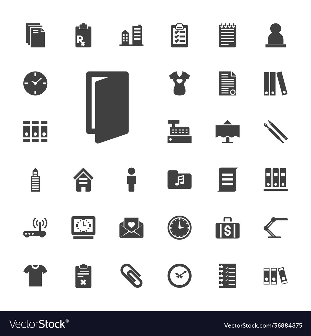 33 office icons