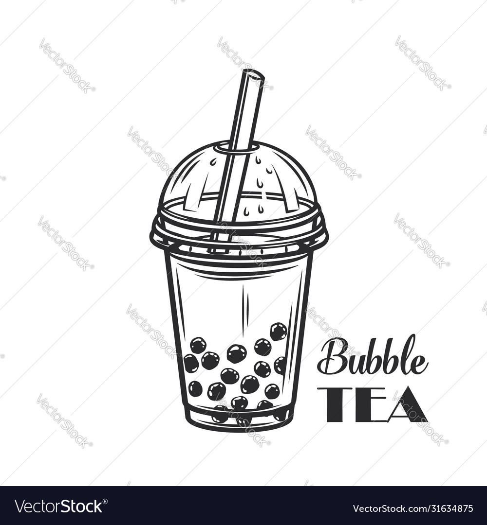Bubble Tea Coloring Pages Printable Printable Blank World