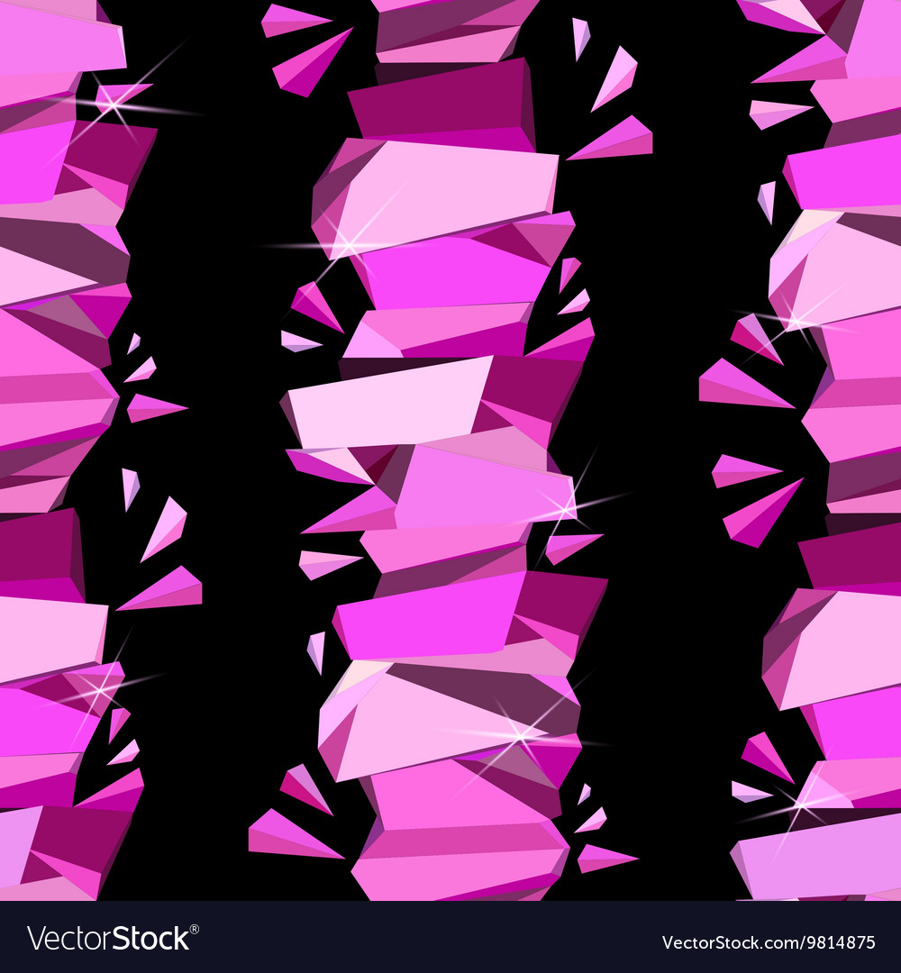 Pink abstract geometric background Royalty Free Vector Image
