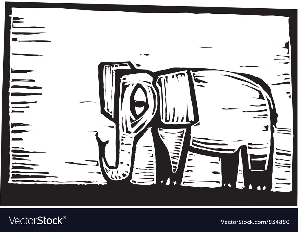 Elephant Royalty Free Vector Image - VectorStock