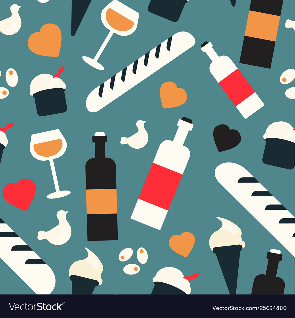 Venice pattern seamless decorative design Vector Image