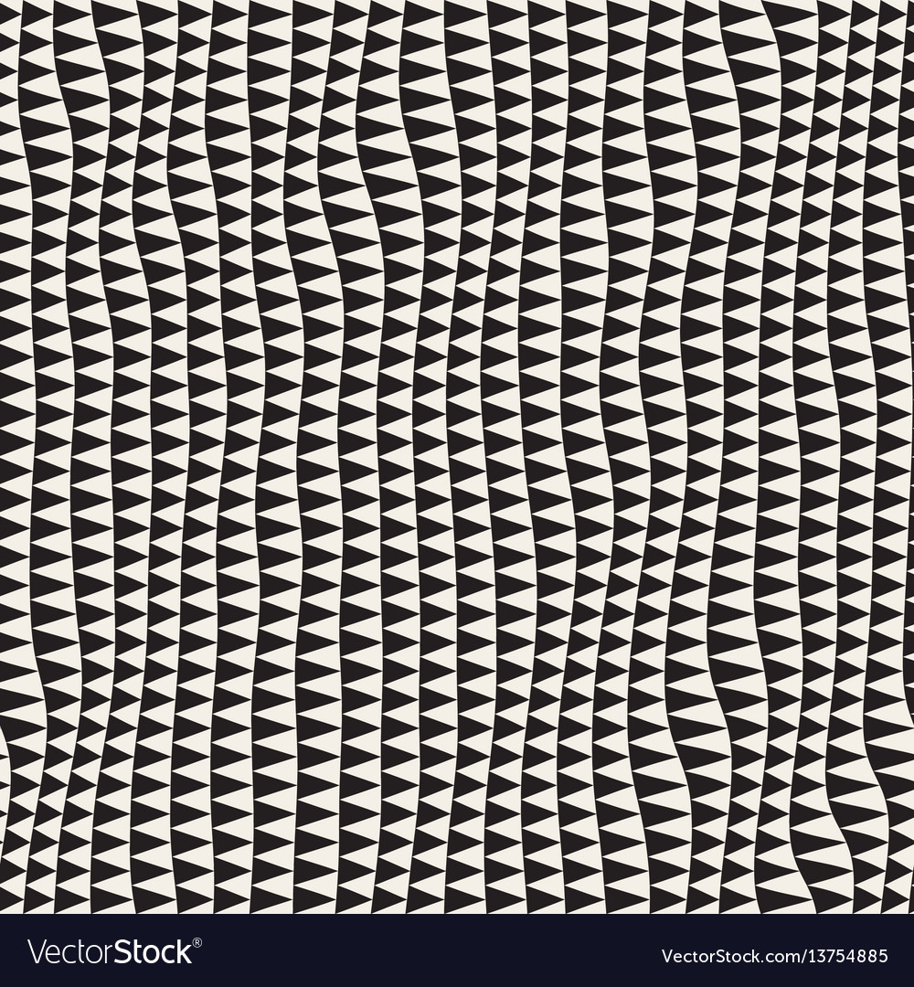 Black Triangle Wave Pattern