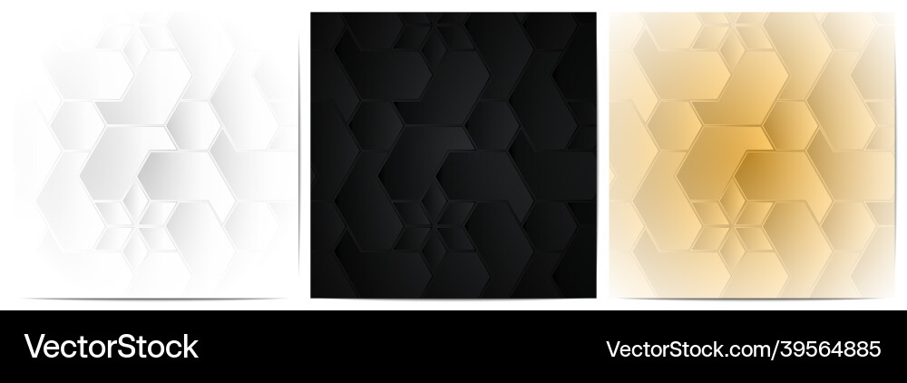 Luxury background with geometric pattern Vector Image