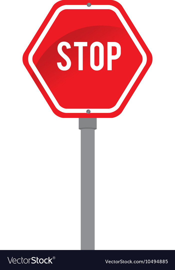 Signal transit stop warning design
