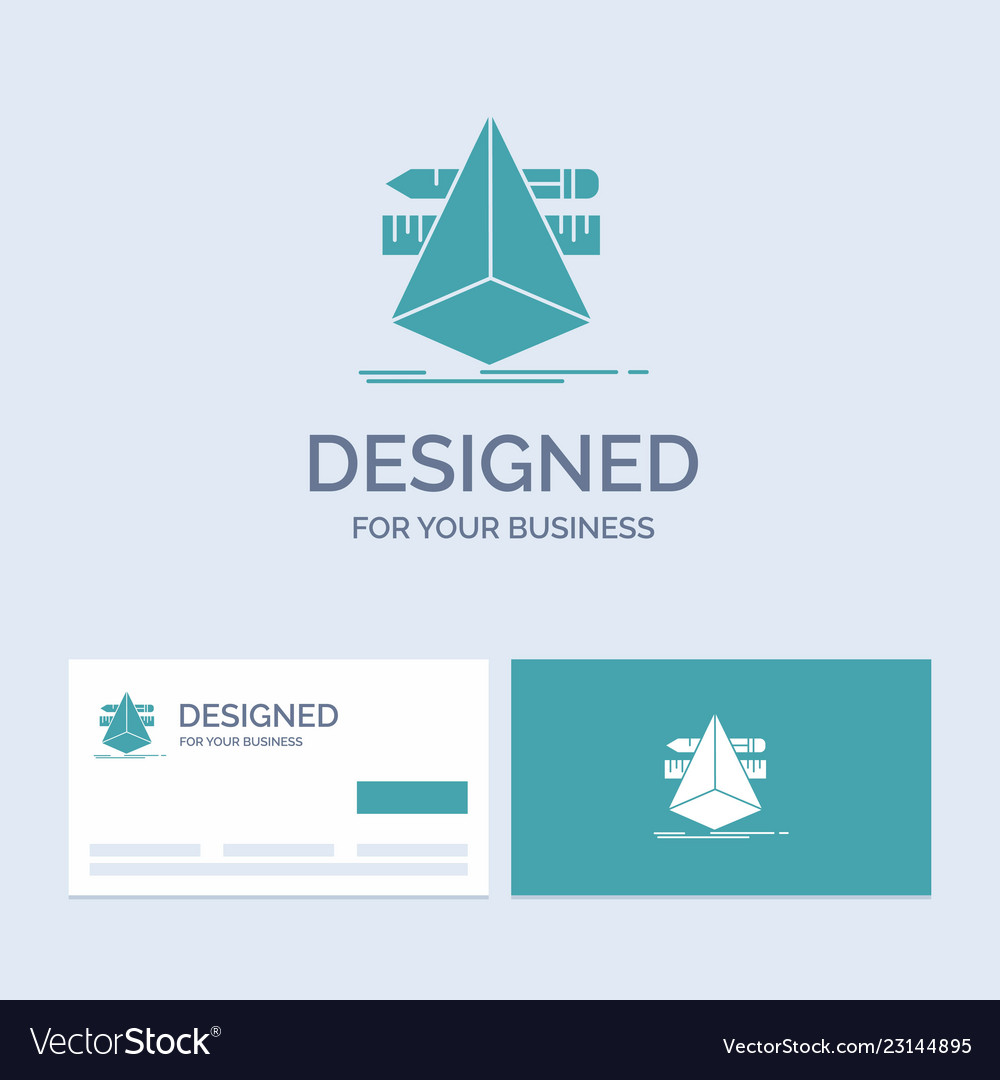 3d design designer sketch tools business logo vector image 3d design designer sketch tools business logo