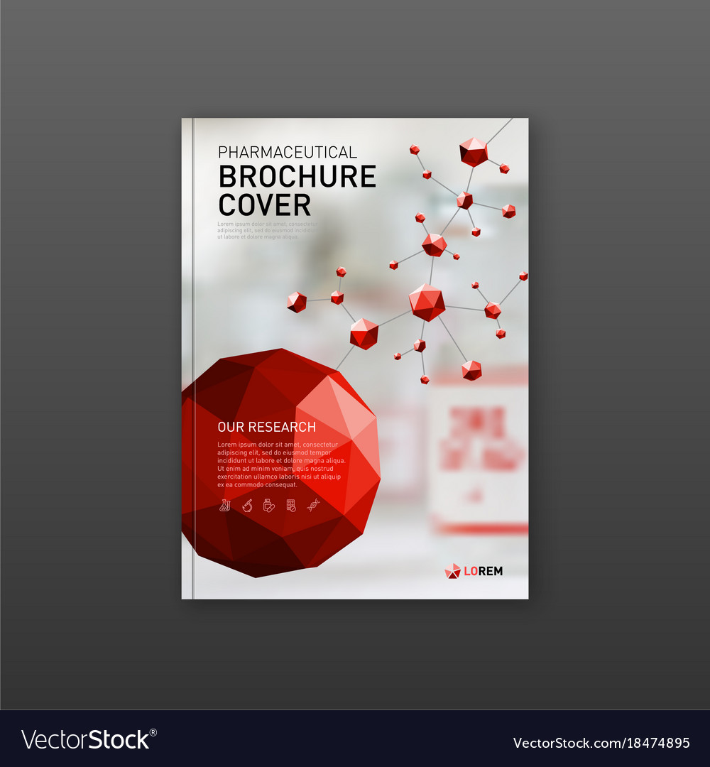 medical brochure cover template or flyer medical brochure template free
