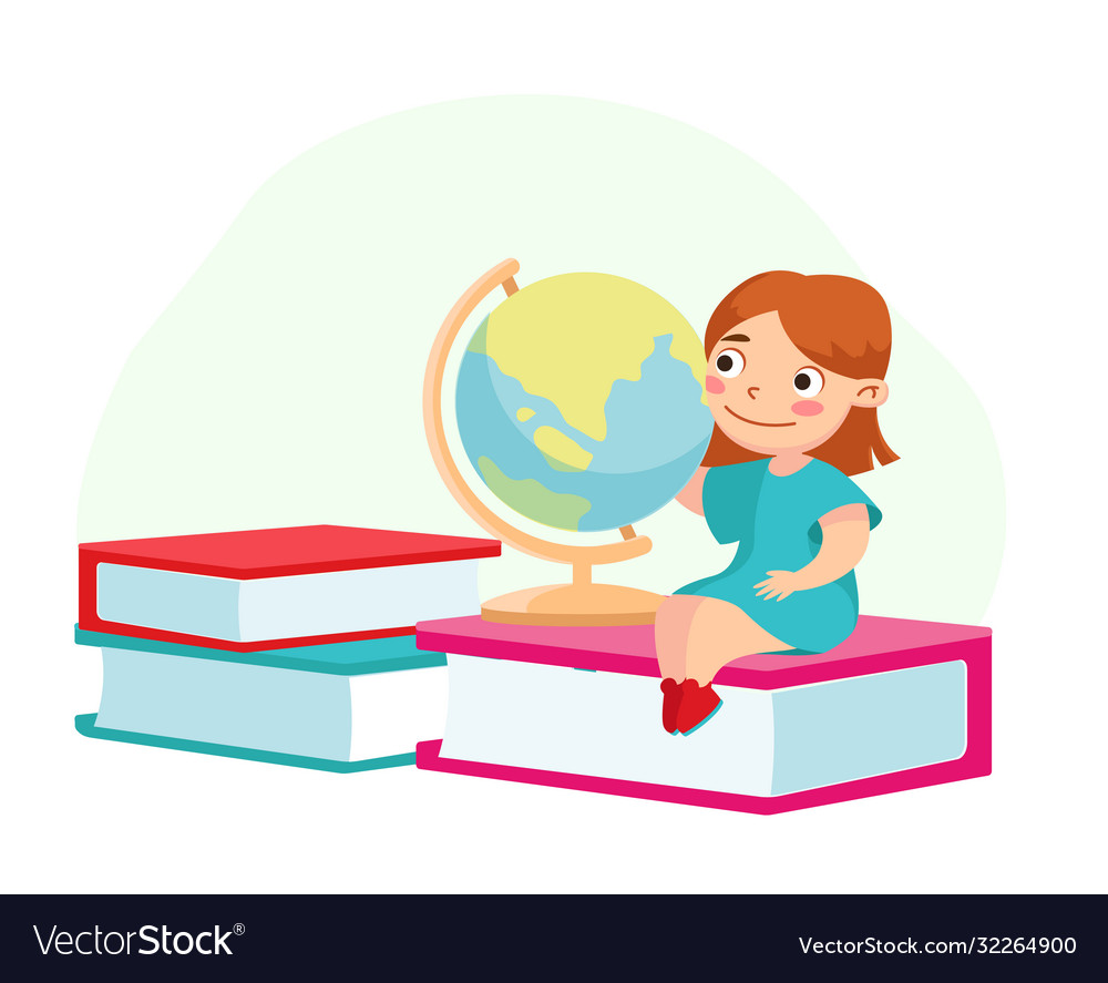 Back to school education and knowledge concept Vector Image