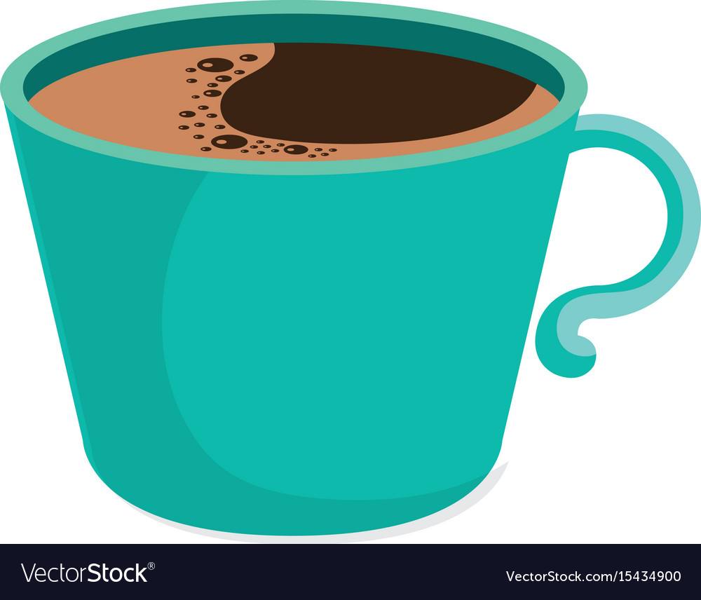 Coffee cup isolated icon Royalty Free Vector Image