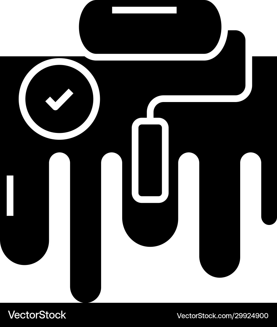 Made task black icon concept Royalty Free Vector Image